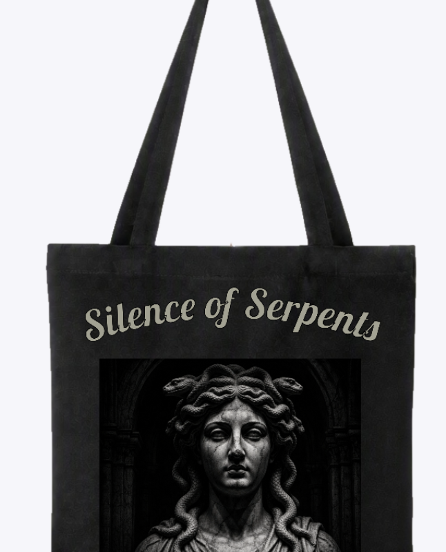 SILENCE OF SERPENTS TOTE